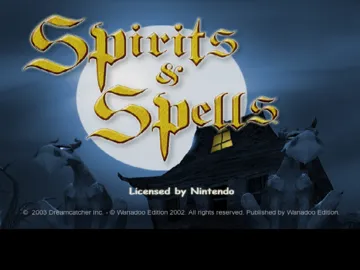 Spirits & Spells screen shot title